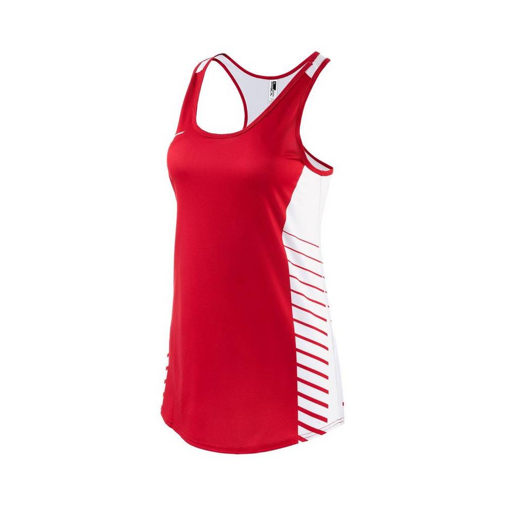 Canotta Mizuno Team Donna - Rosse - 13942-KXMA